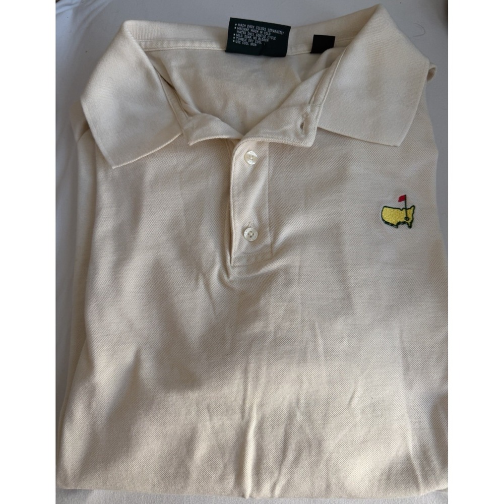 Masters Performance Golf Polo Men's Short Sleeve XL Augusta National Logo K15